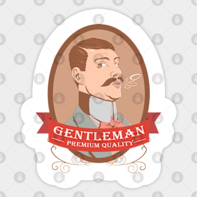 gentleman Sticker by kladenko